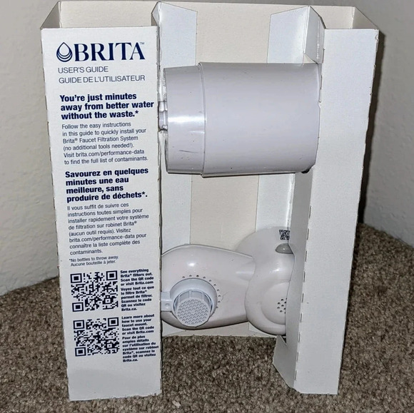 Brita‎ Elite Faucet Water Filtration Mount System White 2 Filters NIOB - Picture 7 of 8